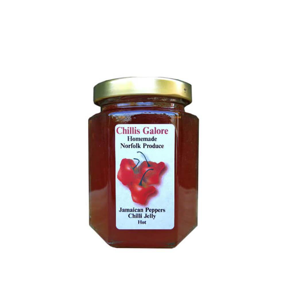 Chillis Galore Jamaican Peppers Hot Chilli Jelly 225g